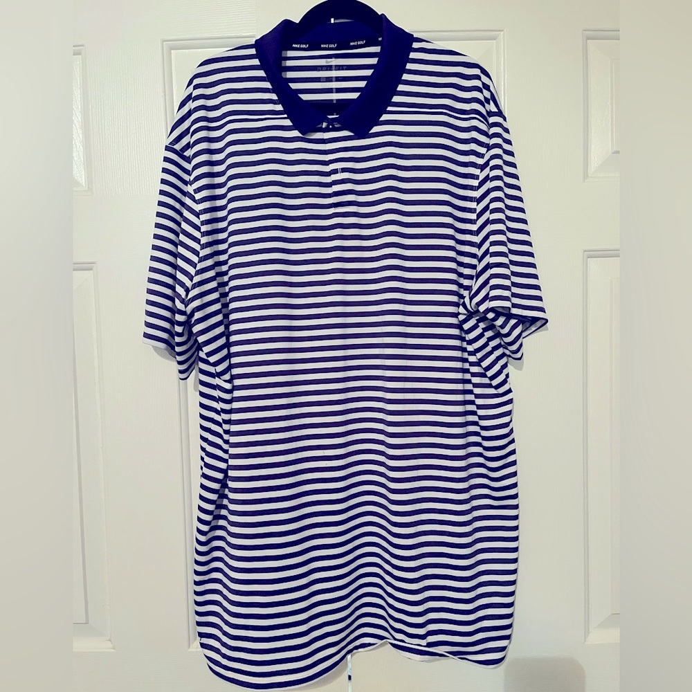 Nike Men's Dri-FIT Victory Striped Golf Polo